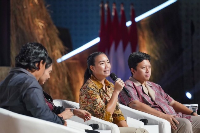 Anggota DPR RI Rahayu Saraswati dalam sebuah acara. (instagram)